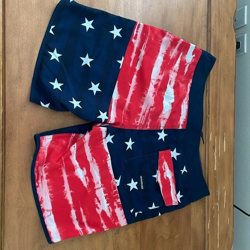 Quicksilver High Line Board Shorts Size 34